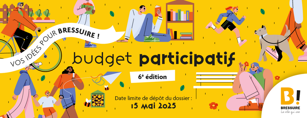 Budget participatif 2025 : à vos idées !