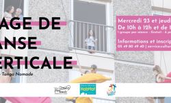 Stage de danse verticale par la Cie Tango Nomade