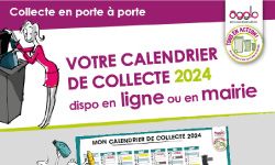 Collecte des déchets : calendrier 2024